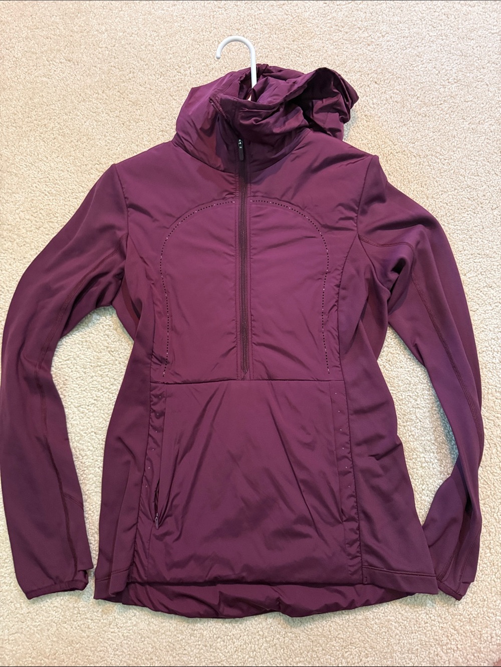 lululemon athletica Plum Hooded Jacket